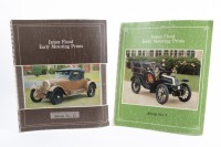 JAMES FLOOD: Two James Flood 'Early Motoring Prints' albums, containing photographs of early motor cars within Australia