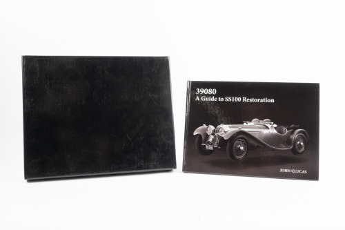 JAGUAR: '39080 - A Guide to SS100 Restoration' by John Clucas, limited edition (47 of 150) hardcover book, signed by the author, published 2018