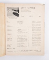 AUTO COURSE: An early edition of 'Auto Course' Volume 3, No.1 1953 - 3