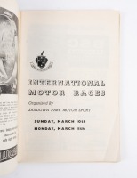 SANDOWN: An original 1963 Sandown Park 'International Meeting' programme, March 10th/11th 1963 - 2