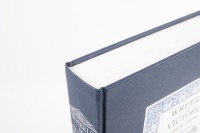 VICTORIA: 'WHEELS IN VICTORIA 1824-1984' limited edition blue cloth hardcover book, numbered '1394' of 4000 copies, published 1984 by Victorian Automobile Chamber of Commerce, 528 pages, with slip case - 4