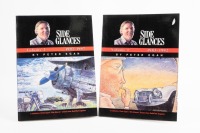 PETER EGAN: 'Side Glances' Volumes 1, 1983-1992 and Volume 2, 1992-1997 by automotive writer Peter Egan, softcover books, published by Brooklands Books