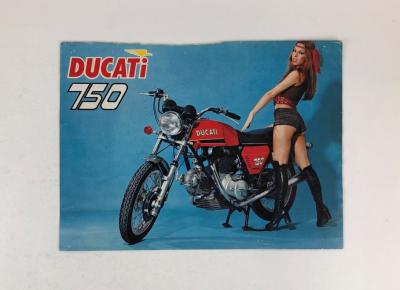 DUCATI: One original Ducati 750 GT 1972 colour sales brochure