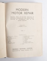 MOTOR REPAIR: c1920s 'Modern Motor Repair and Overhauling' Volume 1, published by George Newnes Limited&nbsp; - 2