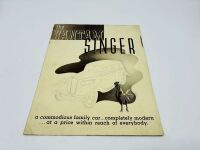 SINGER: A group of four Sales Brochures for the Eleven, Nine and Bantam models [Location: Sydney] - 6