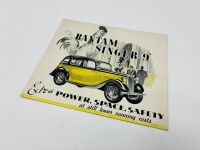 SINGER: A group of four Sales Brochures for the Eleven, Nine and Bantam models [Location: Sydney] - 8