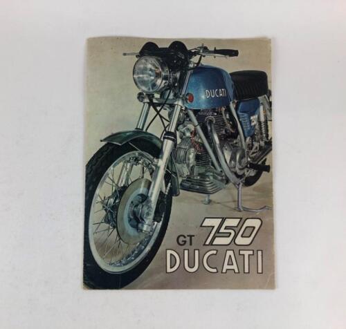 DUCATI: One original Ducati 750 GT 1971 Range colour sales brochure, Rare