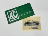 AC: A Sales Brochure for the 16/60 model [Location: Sydney]