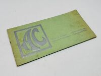 AC: A Sales Brochure for the 16/60 model [Location: Sydney]