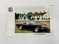 AC: A Sales Brochure for the 428 Convertible [Location: Sydney]