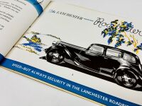 LANCHESTER: A pair of Sales Brochures for the Fourteen Roadrider and Roadrider [Location: Sydney] - 3