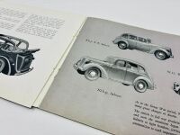 AUSTIN: A pair of brochures including 'Austin: 50 Years of Car Progress' and a Sales Brochure featuring the 1936 model range and price list [Location: Sydney] - 12