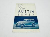 AUSTIN: A group of five Sales Brochures for Seven plus a 1938 price list [Location: Sydney] - 4