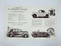AUSTIN: A group of three Sales Brochures for the Ten plus a 1938 price list [Location: Sydney] - 3