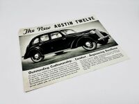 AUSTIN: A group of three Sales Brochures for the 12 and 15 models, together with a 1939 price list [Location: Sydney] - 5