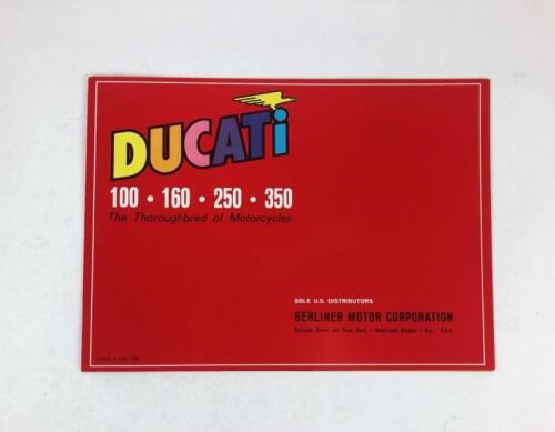 DUCATI: One original Ducati 100/160/250/350 1968 colour sales brochure