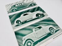 AUSTIN: A group of three Sales Brochures for the 12 and 15 models, together with a 1939 price list [Location: Sydney] - 8