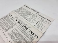 AUSTIN: A group of three Sales Brochures for the 12 and 15 models, together with a 1939 price list [Location: Sydney] - 9