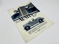AUSTIN: A group of three single page Sales Brochures for the 10, 15 and Wasp models, together with a 1939 price list [Location: Sydney] - 2