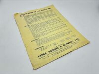 AUSTIN: A group of three single page Sales Brochures for the 10, 15 and Wasp models, together with a 1939 price list [Location: Sydney] - 5