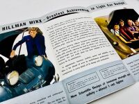 HILLMAN: A group of four Sales Brochures for Minx models [Location: Sydney] - 9