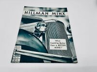 HILLMAN: A group of four Sales Brochures for Minx models [Location: Sydney] - 11