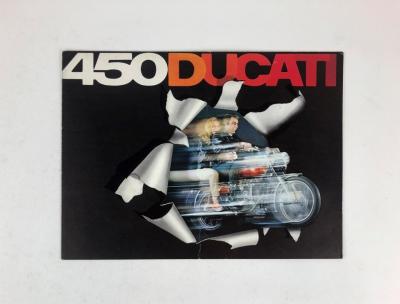 DUCATI: One original Ducati 450 range 1969 colour sales brochure