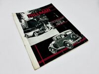 HILLMAN: A group of four Sales Brochures including one for the 1934 model lineup, two for the Hawk and a dealer price list [Location: Sydney] - 5