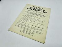 HILLMAN: A group of four Sales Brochures including one for the 1934 model lineup, two for the Hawk and a dealer price list [Location: Sydney] - 11