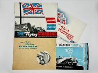 STANDARD: A group of four Sales Brochures for various models including 8,10 and 12 [Location: Sydney]