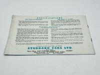 STANDARD: A group of four Sales Brochures for various models including 8,10 and 12 [Location: Sydney] - 5