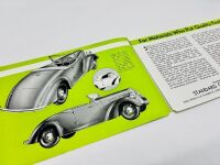 STANDARD: A group of three Sales Brochures for models including Eight, Nine and Roadster [Location: Sydney] - 10