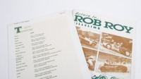 ROB ROY HILLCLIMB: An autographed souvenir programme from the MG Car Club February 1993 Rob Roy Hillclimb, signed by many notable racing personalities such as Bill Leech, Tony & Diana Gaze and Bill Patterson - 5