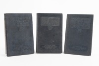 TECHNICAL BOOKS: Three c1920s-1930s technical books by the International Textbook Company, Scranton PA, including two editions of 'Automobile Engine Auxiliaries Carburetors' edition numbers 121 and 122B with 'Engine troubles bearings and shafts' number 14 - 3