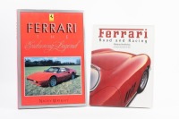 FERRARI: Two hardcover books on Ferrari, includes 'Ferrari - Road and Racing' by Winston Goodfellow, and 'Ferrari - The Enduring Legend'&nbsp; - 3