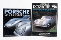 356: Two books on the Porsche 356, includes 'Porsche 356 & RS Spyders' by Gordon Maltby with 'Original Porsche 456 - The Restorer's Guide..' by Laurence Meredith - 3