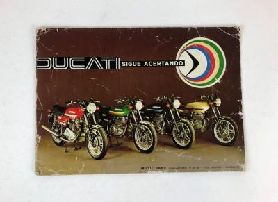 DUCATI: One original Ducati 350 range colour sales brochure