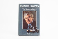 DELOREAN: 'John DeLorean - The Maverick Mogul' hardcover book by Hillel Levin - 4