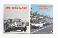 RACING: Two hardcover books on racing, 'American Racing - Road Racing in the 50s and 60s' by Denise McCluggage and 'The Automobile Year Book of Sports Car Racing' by Denis Jenkinson - 3