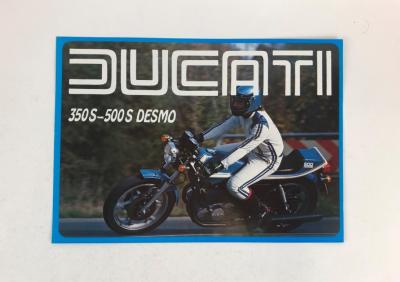 DUCATI: One original Ducati 350/500 S (Sport) colour sales brochure