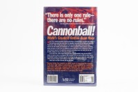 CANNONBALL: 'Cannonball! - World's Greatest Outlaw Road race' by Brock Yates, with personal message & signature from Brock Yates, published 2002 - 6