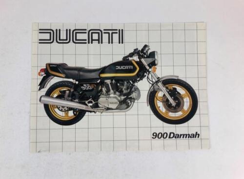 DUCATI: One original Ducati 900 Darmah colour sales brochure