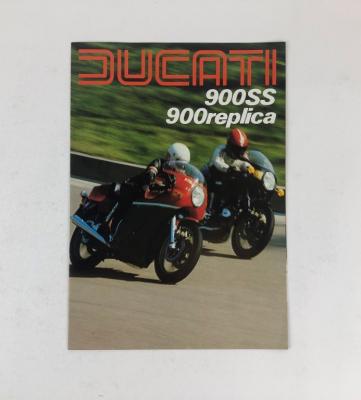 DUCATI: One original Ducati 900SS/900 Replica Hailwood colour sales brochure