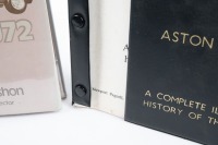 ASTON: Three Aston Martin related books, includes 'Aston Martin - A complete illustrated history of the marque' published by Aston Martin 1975 along with two others - 2