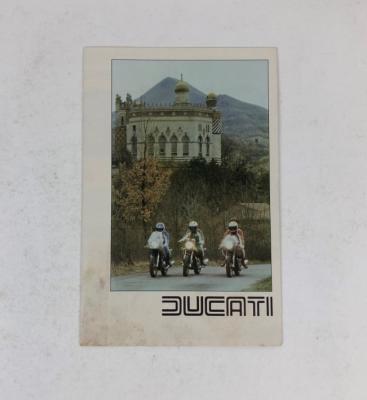 DUCATI: One original Ducati 1980 Range colour sales brochure