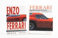 FERRARI: Two hardcover books on Ferrari, includes 'Enzo Ferrari - The man and the machine' by Brock Yates, with 'Ferrari GTO - The Classic Experience' by Alan Lis