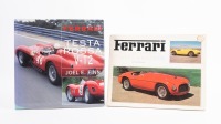 FERRARI: Two softcover Ferrari related books, includes 'Ferrari - The early spyders & competition roadsters' by Dean Batchelor with 'Ferrari Testa Rossa V-12' by Joel E Finn