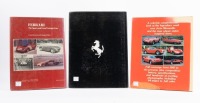 FERRARI: Three books on Ferrari, includes 'Ferrari - The Sports and Gran Turismo Cars' by Fitzgerald, Merritt and Thompson and two others - 2