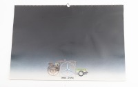 MERCEDES-BENZ: A 1986 calendar, Mercedes-Benz '100 Jahre Automobil' 1886-1986 Daimler/Benz 100 years