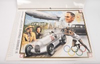MERCEDES-BENZ: A 1986 calendar, Mercedes-Benz '100 Jahre Automobil' 1886-1986 Daimler/Benz 100 years - 3